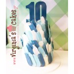 10 years company cake